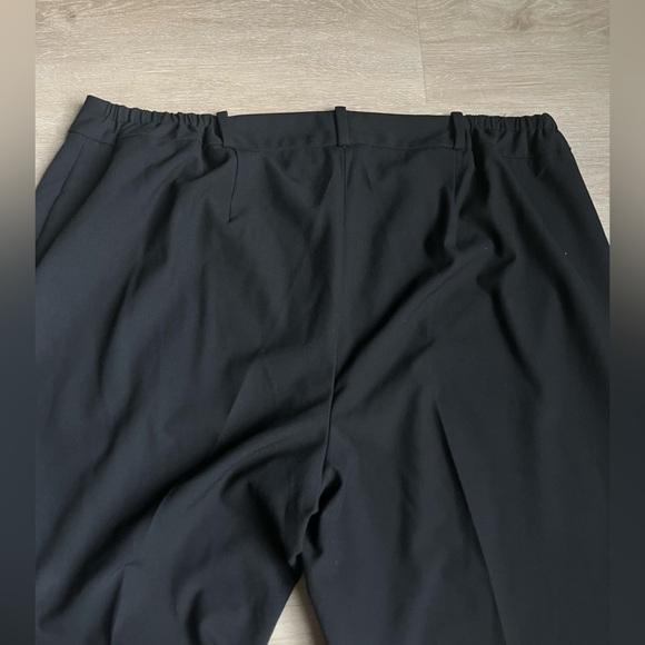 Talbots Womens Dress Pant Plus Sz 18WP Black Stretch Classic Fit - Picture 6 of 6